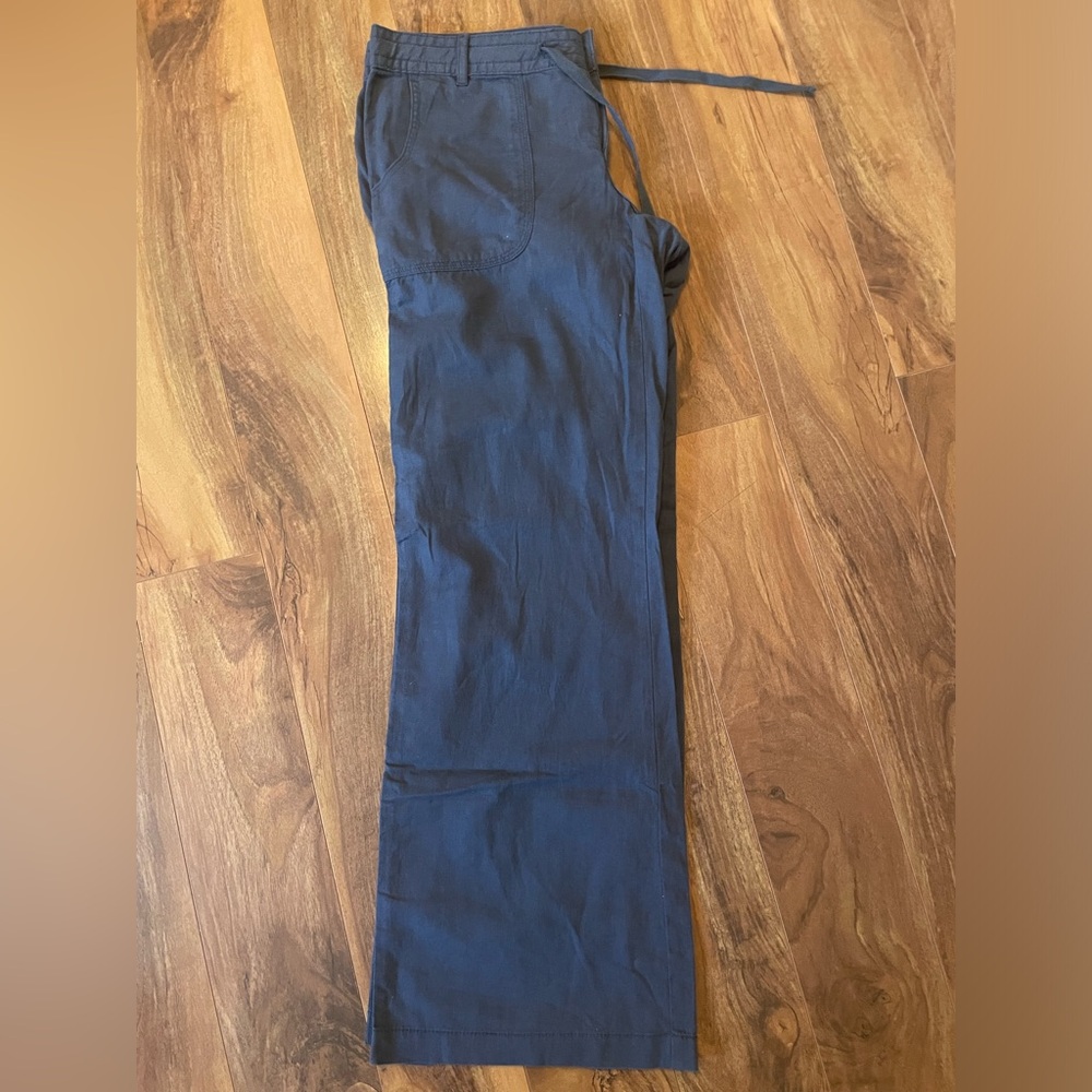 GAP wide leg linen pants